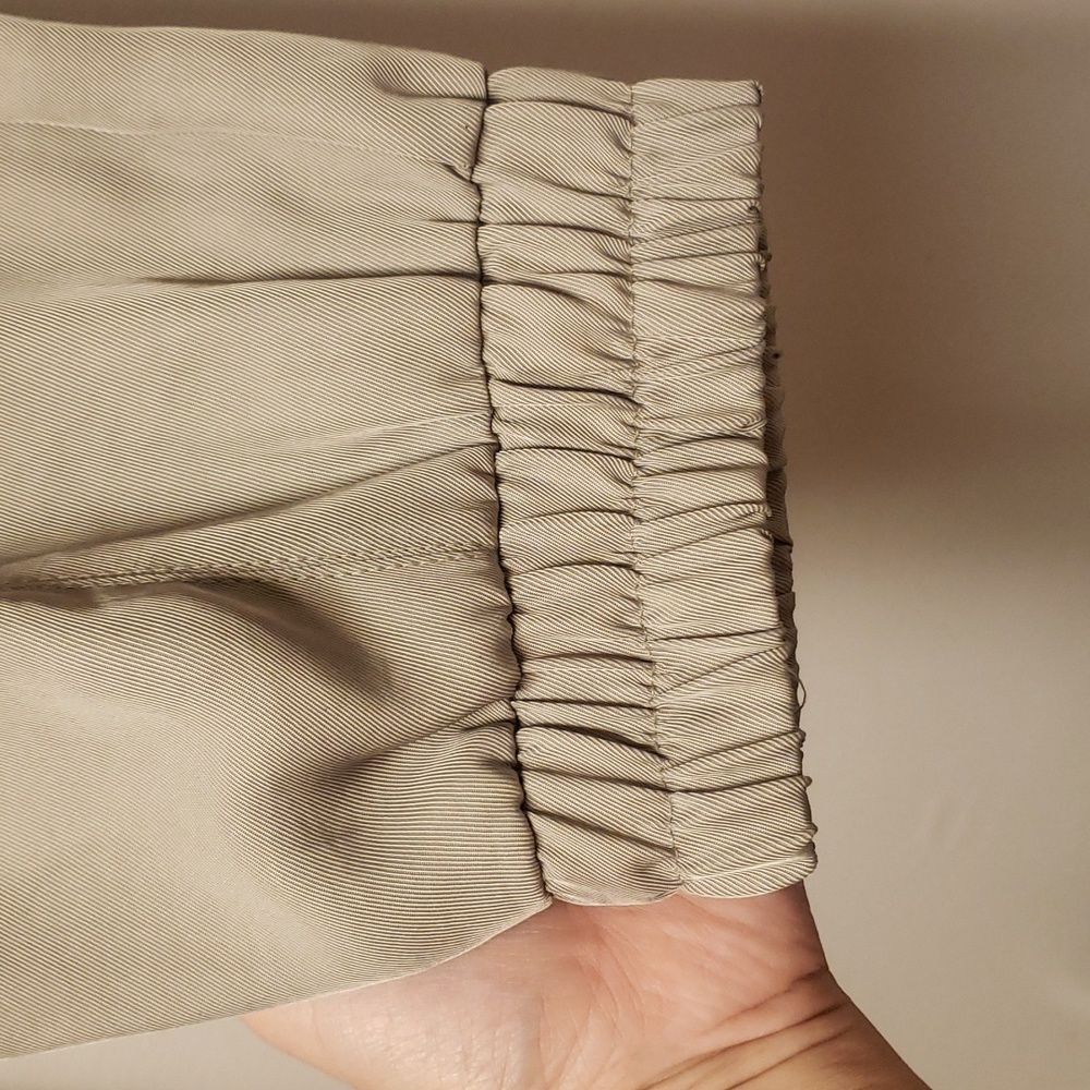 Zara Casual Tan Pants (L) - Picture 2 of 9